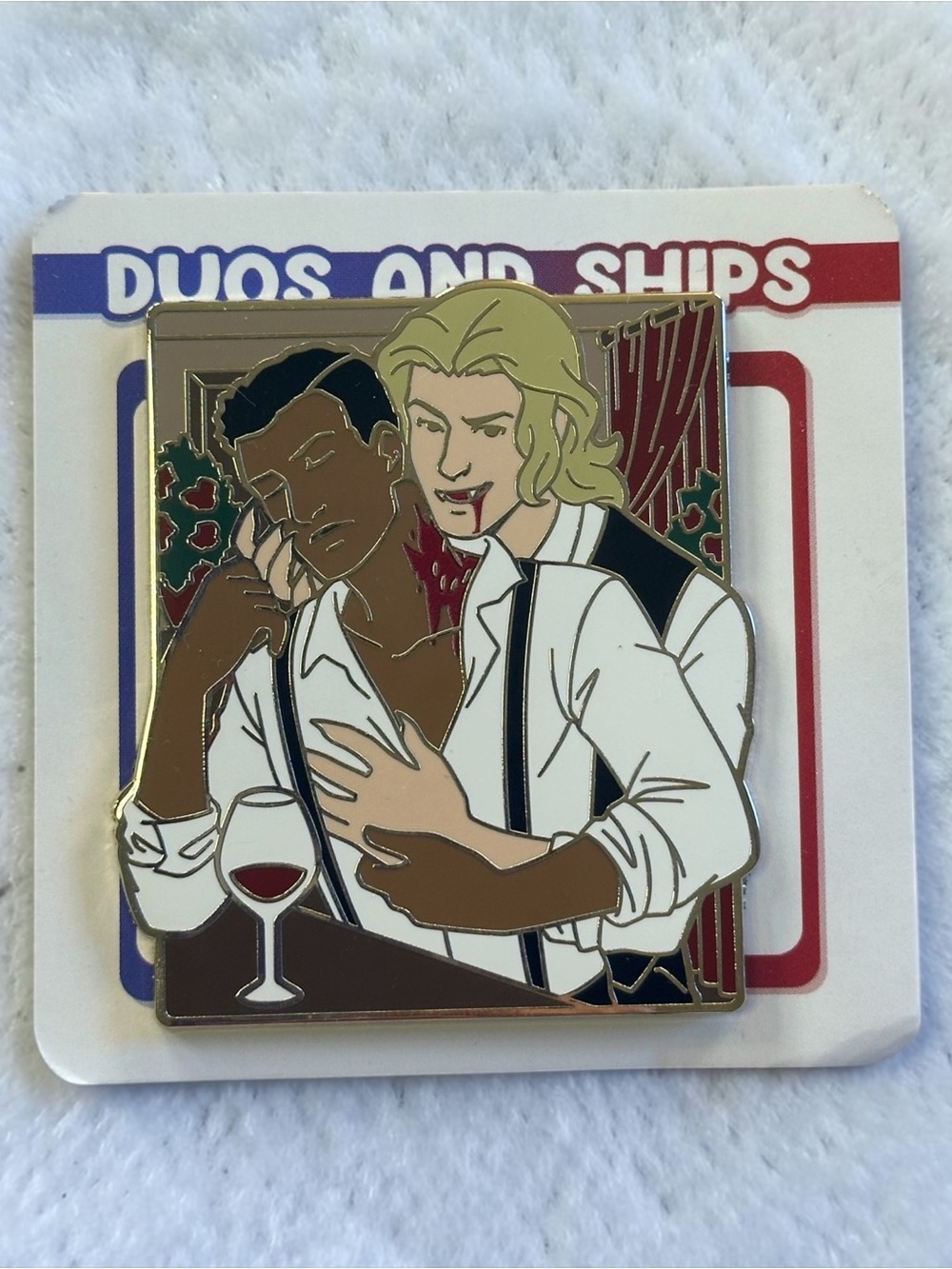 Lestat x Louis Interview with the Vampire Fantasy Pin